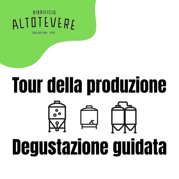 Tour della produzione + Degustazione 3 birre